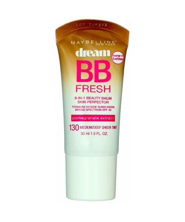 Maybelline Dream Fresh BB 8-in-1 Beauty Balm Skin Perfector SPF 30 Medium/Deep 1 oz...
