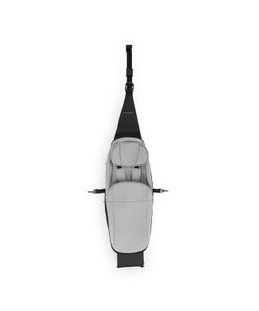 Hauck Baby Seat for 2in1 Bike Trailer DRYK DUO Babies 1-10 Months 5-Point Harness Grey Dryk Duo Baby Lounger Grey