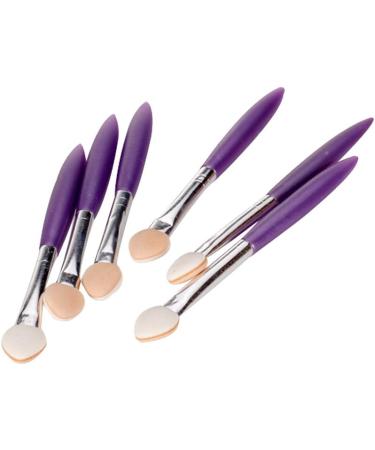 6Pcs One-ended Soft Foam Head Stick Applicator Sponge Eyeshadow Brushes Pro - Buy Online on SooperMarket.com
