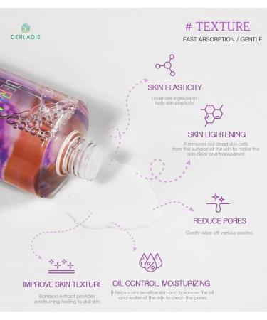 Buy Lavender Natural Moisture Toner - Moisturizing & Sebum Control for Sensitive Skin | 500ml/16.9 fl. oz - International Shipping Available - Buy Online on SooperMarket.com