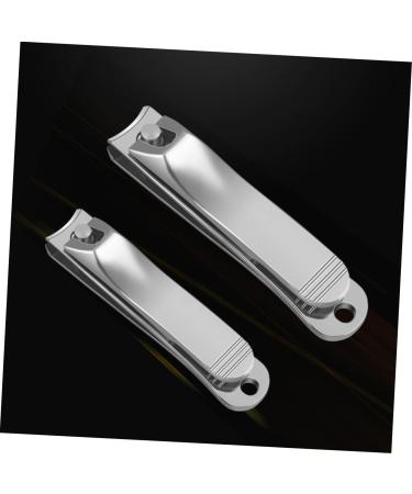 minkissy Cosmetology Kit Metal Scissors Nail Trimmer Kit De Manicura Toe Finger Manicure Nail Metal Nail Manicure Nail Clippers Cosmetic Daily Necessities L Silver - Buy Online on SooperMarket.com