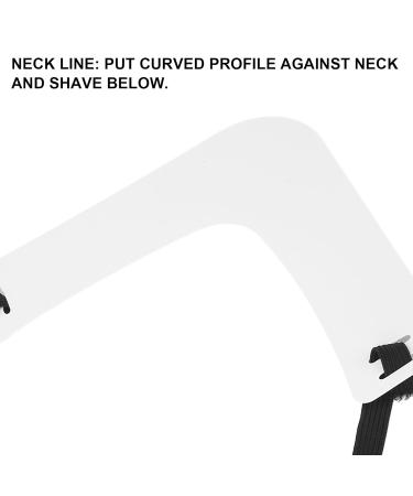 Beard Contour Template & Shaping Tool | Precision Mustache Guide for Perfect Trimming & Neckline | International Shipping - Buy Online on SooperMarket.com
