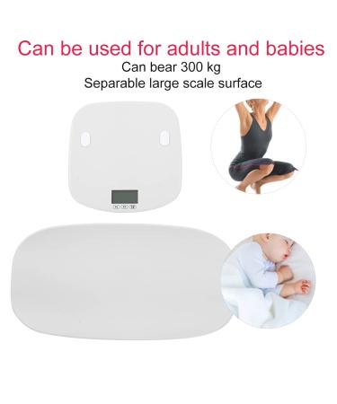 Baby Scale Baby Weighing Scale Plastic Electronic Digital Baby Weight Scale HD LCD Infant Newborn Measure Tool Accurately Chart The Progress of Your Baby with in-House Algorithm for Babies(#1) - Buy Online on SooperMarket.com