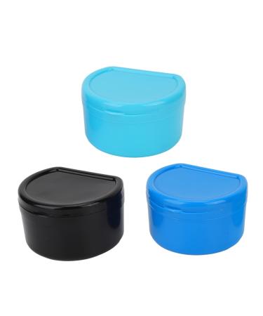 3 pieces of storage case waterproof dustproof with seven oral protection case toothpath soaking cup storage container for at home or outdoors