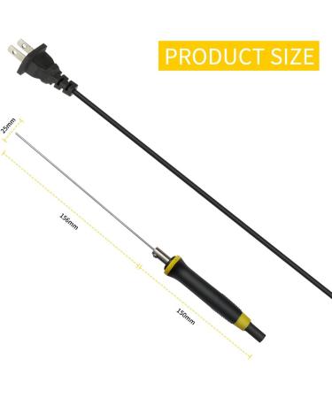 Jhua Hot Knife Foam Cutter Electric Styrofoam Cutting Tool 36W Hot Wire Foam Cutter Electric Foam Cutting Machine Pen Hot Pen 15CM Styrofoam Cutter Cutting Tool Kit - Buy Online on SooperMarket.com