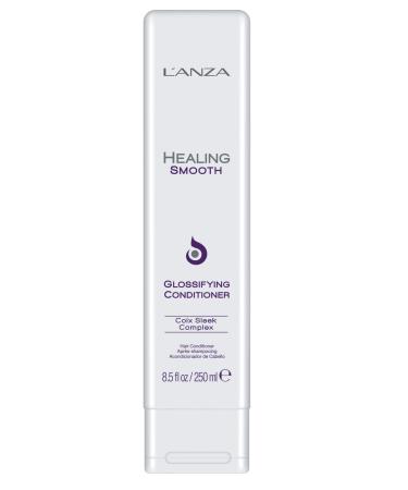 L'ANZA Healing Smooth Glossifying Conditioner  Nourishes  Repairs  and Boosts Hair Shine and Strength for a Perfect Silky-Smooth  Frizz-free Look (8.5 Fl Oz) Conditioner 8.50 Fl Oz (Pack of 1)