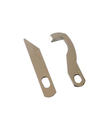 2pc Set Serger Knife Overlock Blade - Upper and Lower - Brother 925D 929D 1034D