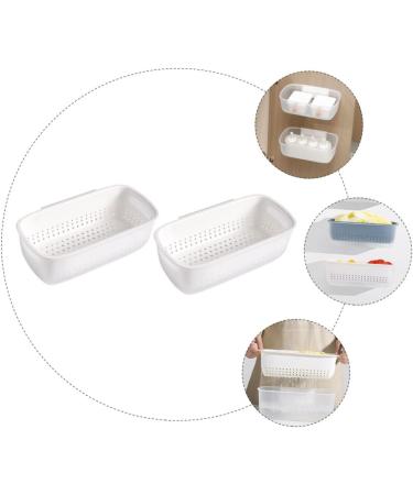 2pcs Double Layer Drainer Basket Multifunction Breakfast Basket - Buy Online on SooperMarket.com