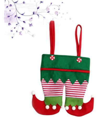 RORPOIR Christmas Candy Bag Santa Claus Goodie Bags Candy Bag for Christmas Bag for Red Handbag Red Medium - Buy Online on SooperMarket.com