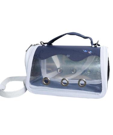 oueyfer Parrot Handbags with Standing Perch Breathable Outdoor Parrots Carry Bag Shoulder Bag for Travel Handbag Pet Supplies Travel Cage S 1