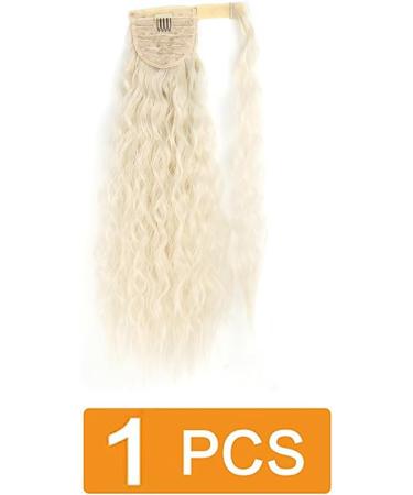 prinfantasy Long Wavy Ponytail Extensions Body Wavy Wrap Around Hair Ponytails Curly Clip in Synthetic Hairpieces for Women Girls GBMW072 GBMW072 22 inch - Buy Online on SooperMarket.com