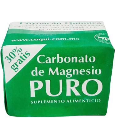 3 Cubes De Carbonato De Magnesio - Natural Magnesium Supplement - Buy Online on SooperMarket.com