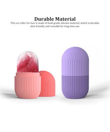 Buy Ice Face Roller - Reusable Beauty Ice Cube Massager for Face & Eyes | Brighten & Tighten Skin | Pink Skin Care Tool - International Shipping Available - Buy Online on SooperMarket.com
