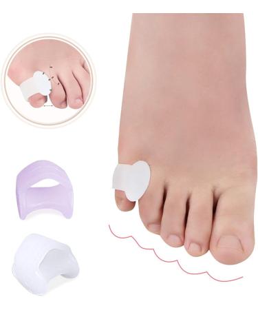 HEIMEABI Toe Straightener & Spreader | Bunion Corrector Gel Separator | Pinky Toe Corrector & Cellulite Remover - Light Blue One Size - Buy Online on SooperMarket.com