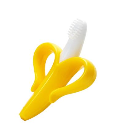 Baby Banana Gum Molar Stick bite Lok Food Silicone Fruit Gum Training Toothbrush