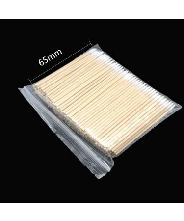 Kisbeibi Biodegradable Cotton Swabs - 300 Pack Natural Wooden Sticks for Ear Cleaning Makeup & Daily Use - Eco-Friendly Pointed Q-Tips - Buy Online on SooperMarket.com