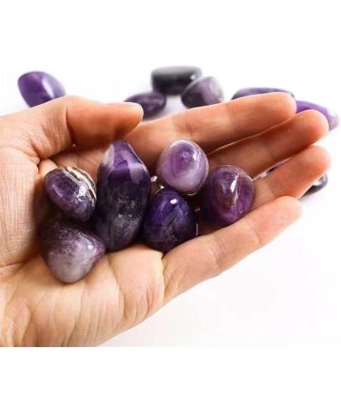 Natural Crystals and Stones 300g 15mm-20mm Natural Dream Amethyst Tumbled Stone Rough Gravel Crystals for Decoration kaixun - Buy Online on SooperMarket.com