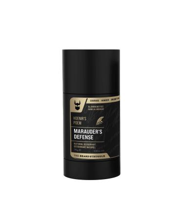 The Beard Struggle Natural Deodorant - Marauder s Defense - 100% Natural Charcoal Infused Deodorant Men Aluminum Free - Gold Collection Hoenir's Poem - Mens Deodorant 2.65 oz.US.