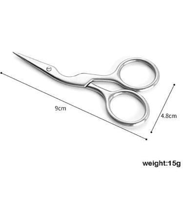 NEWEST Silver Eyebrow Tweezers and Brow Shaping Scissors - Buy Online on SooperMarket.com