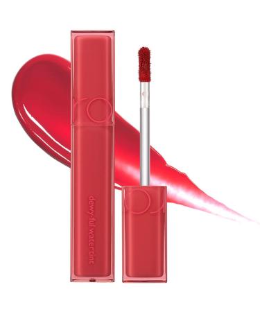 rom&nd DEWY FUL WATER TINT 07 CHERRY WAY|Glossy|high pigment|moisturizing|non-sticky|Hydrated lips|colorful shades|High Shine|0.18oz