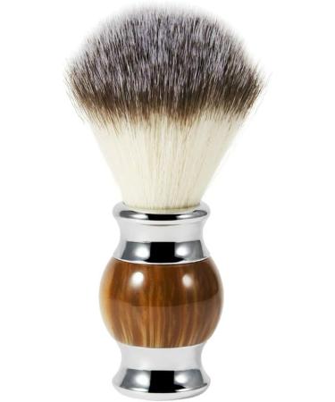 Shaving Brush 3 Pack for Men | Resin Handle Barber Shop Set - Brown - Buy Online on SooperMarket.com