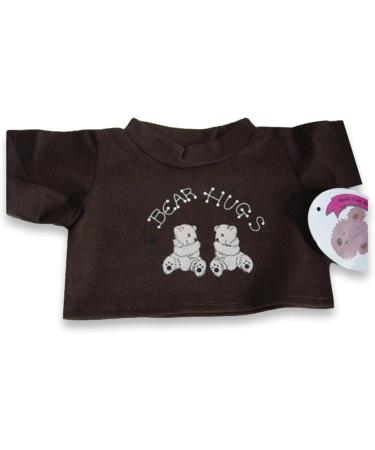 Hugs Outfit Plus Shoes for Teddy Bear - Brown | Fits Build a Bear - Buy Online on SooperMarket.com