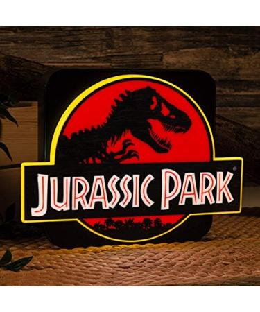 Jurassic Park 3D Lamp Wall Light - Official Merchandise for Bedroom, Home, Study & Office - Ambient Gaming Accessory - Buy Online on SooperMarket.com
