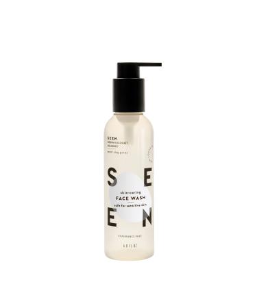 SEEN Face Wash Fragrance Free -Non-Comedogenic & Non-Irritating Face Wash- Dermatologist-Developed - Safe for Sensitive Eczema & Acne Prone Skin