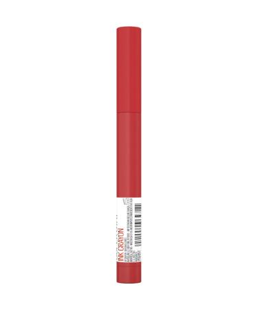 Maybelline Super Stay Ink Crayon Lipstick - Make Moves Red Nude, 8Hrs Longwear Lip Makeup (0.04 oz) - Buy Online on SooperMarket.com