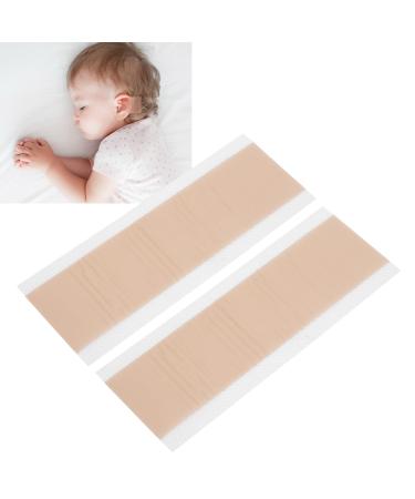 Baby Ear Corrector Silicone Kids Infant Ear Tape Scar Tape Protruding Ear Patch Stickers Newborn Baby Ear Aesthetic Correctors (4cm*15cm (2 Pieces/Bag))