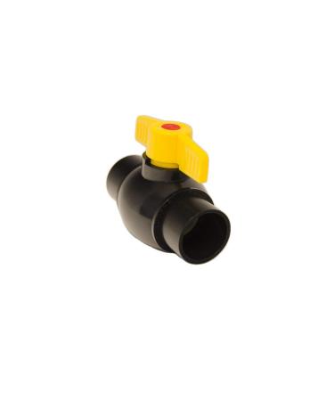 Pisces 1.5" Pond Ball Valve - PVC Solvent Weld Hose Pipe Water Flow Control