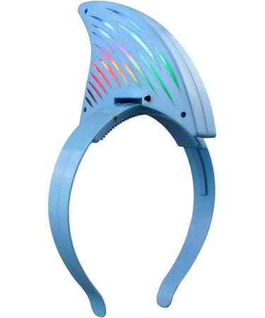 LED Shark Fin Headband - Light Up Flashing Blinky Lights - Buy Online on SooperMarket.com