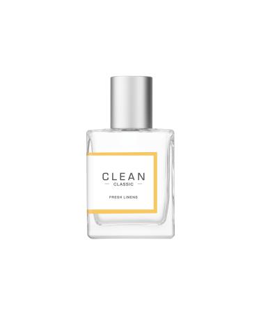 CLEAN CLASSIC Eau de Parfum Light Casual Perfume Layerable Spray Fragrance Formulated with Vegan Phthalate-Free & Paraben-Free Ingredients 1 Fl Oz (Pack of 1) Fresh Linens
