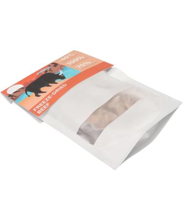Dog Freeze Dried Food Freeze Dried Beef Grains Meat Treats Pieces High Protein Freeze Dried Meat Dry Pet Food Easy Digestion for Dogs Cats 40g - Buy Online on SooperMarket.com