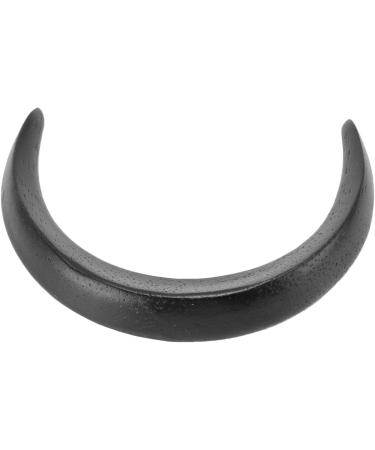Moon Hairpin Exquisite Small Size Decorative Moon Hair Fork for Daily Travel (Black) - Buy Online on SooperMarket.com