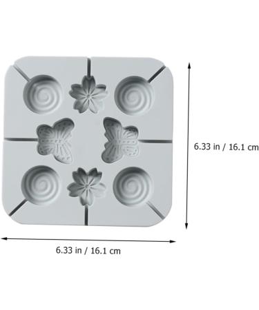 MAGICLULU 1 Set Lollipop Mold Silicone Molds Silicone Baking Molds Chocolate Baking Mold Child Square Tool - Buy Online on SooperMarket.com