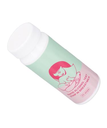 Milk Detection Strips Simple and Accurate Milk Test Strips Individually Packed Quickly with Bottle for Home for Mother