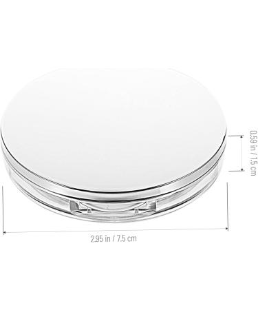 Beavorty 2pcs Powder Box Empty Box Loose Powder Compact Case Flour Containers Cushion Puff Bottle As - Buy Online on SooperMarket.com