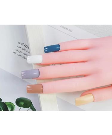 Buqikma Flexible Movable Nail Practice Hand for Manicure Training - Pack of 1 - Buy Online on SooperMarket.com