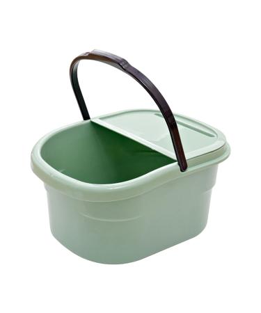 Folpus Foot Soaking Bath Basin Foot Bath Soak Tub Foot Bath Bucket Foot Bath SPA Soak Tub for Camping Green