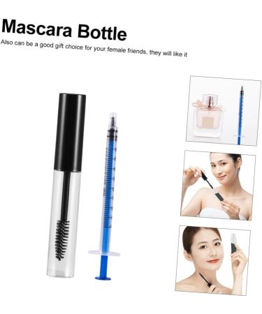 Mikinona 12pcs Mascara Tube Dispensing Tool Eyelash Vials Bottle Liquid Containers oil Bottle Plastic - Buy Online on SooperMarket.com