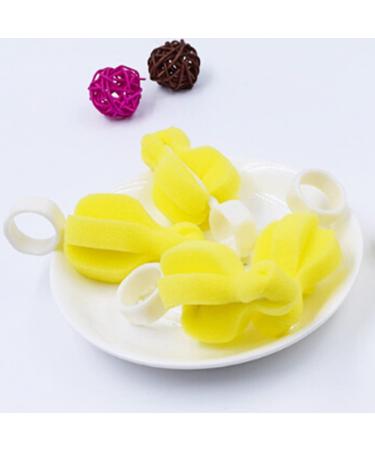 XJKLBYQ Pacifier Brush Mini Nipple Cleaning Sponge Baby Milk Bottle Washing Tool Yellow 2pcs Bottle Brush