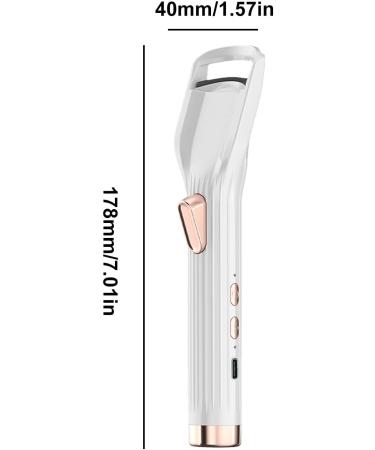 Heated Eyelash Curler - Rechargeable Lash Styler Lash for Eyelash Styling | Eyelash Curling Heater for Outgoing Working Dates Daily Commutes With Fan - Buy Online on SooperMarket.com