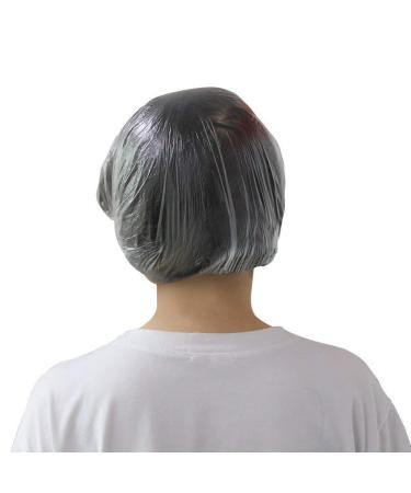 Xutong Disposable Shower Caps - 100pcs Transparent Elastic Band Caps for Home Spa Hotel & Hairdressers - International Shipping Available - Buy Online on SooperMarket.com