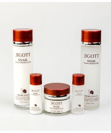 Snail Essence Moisture Skin Care 3Set K Beauty Snail Cream Moisturizer Toner Anti-Aging Hydration