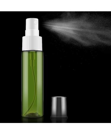 Frandy 30ml Spray Bottles - 10 Pack Green Atomizer for Essential Oils Cleaning Hair & Makeup - Leak-Proof with Funnel & Labels - Buy Online on SooperMarket.com