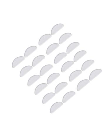 LEEQ Nose Pads for Glasses Self Adhesive 12 Pairs Stick On Soft Silicone Nosepads Non-Slip Transparent Gel Cushions 1mm Eyeglass Pads for Sunglasses Spectacles Prime