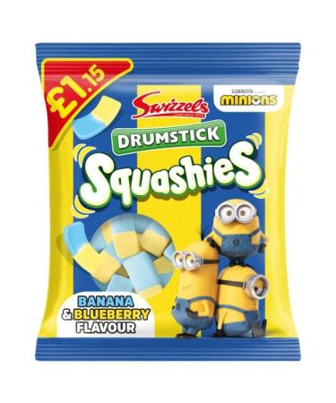 Swizzels Squashies Drumstick Minions 12 x 110g PMP
