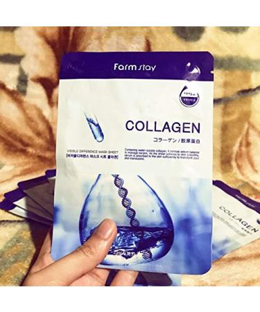Farmstay Collagen Beauty Mask Sheet | Hydrating & Firming - 1 Sheet (23 ml) - Buy Online on SooperMarket.com