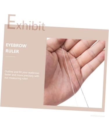 Healeved 2pcs Eyebrow Locating Tool Convenient Eyebrow Ruler Simple Mapping Ruler - Buy Online on SooperMarket.com